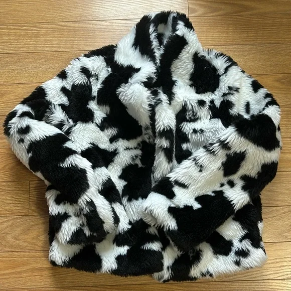 Nasty Gal Jackets Coats Nasty Gal Cow Jacket Poshmark